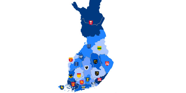 Uudistuneet maakunnat